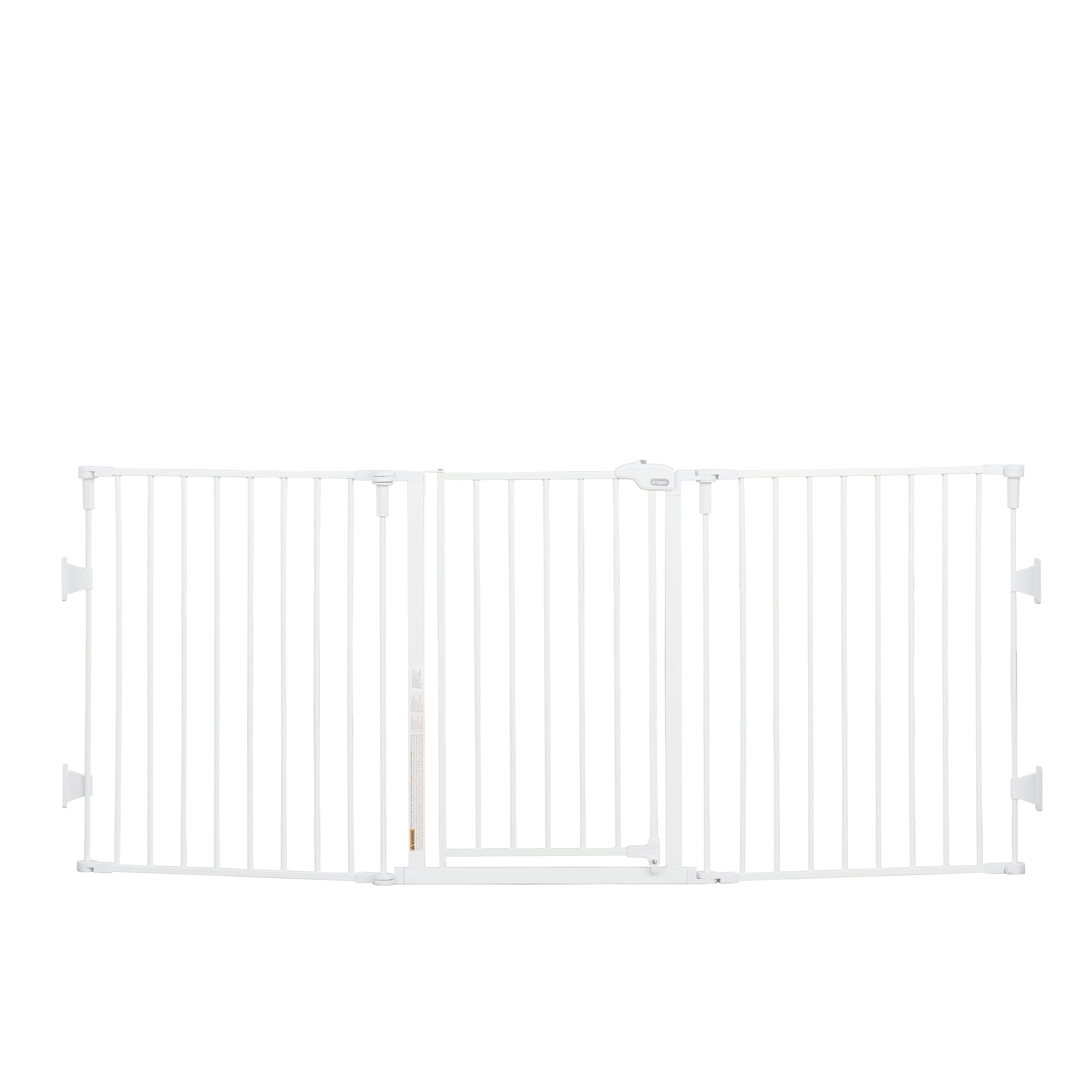 Regalo 76 Inch Super Wide Baby Gate, 3-Panel Baby Safety Gate, Configurable, Age Group 6 to 24 Months