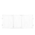 thumbnail image 4 of Regalo 76 Inch Super Wide Baby Gate, 3-Panel Baby Safety Gate, Configurable, Age Group 6 to 24 Months, 4 of 14