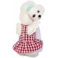 thumbnail image 1 of YOITEA Dog Dress Plaid Wing: Cute Cotton Puppy Princess Dress Pet Clothes Dog Party Costume Outfit Clothing Apparel for Small Meidum Dogs, 1 of 4