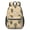 Cat and Potted, variant on Ninja Cat Yellow Pattern 17" School Backpacks for Teens,Waterproof Oxford Fabric,S-Shape Padded Straps for School,Travel,Hiking,Camping