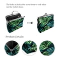thumbnail image 3 of Leaves Men's Microfiber Coin Purse with Zinc Alloy Jaws - 4.3x4.7 in/11x12 cm Wallet, 3 of 7