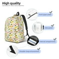 thumbnail image 5 of Easygd Medical Icons Canvas Backpack: Stylish, Lightweight, and Versatile with Large Capacity and Adjustable Straps –, 5 of 7