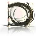 thumbnail image 1 of Gilded Enso II - Contemporary Fine Art Giclee on Canvas Gallery Wrap - wall décor - Art painting - 36 x 36 Inch - Ready to Hang, 1 of 2
