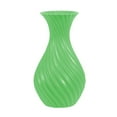 thumbnail image 2 of Blueek 2 Pcs Modern Hydroponic Vase Set - Decorative Imitation Ceramic Plastic Vases for Home Flower Arrangements and Water Storage(7.09x4.13x4.13in,Green), 2 of 9
