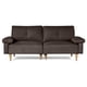 thumbnail image 3 of Sofá Cama Makora Yarvis Chocolate Lino 3 Posiciones con Soft Foam Reclinable, 3 of 8