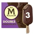 thumbnail image 2 of Magnum Double Chocolate Ice Cream Bars, 3 x 90 mL, 2 of 6