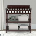 Delta Children Eclipse Changing Table with Pad, Espresso Cherry