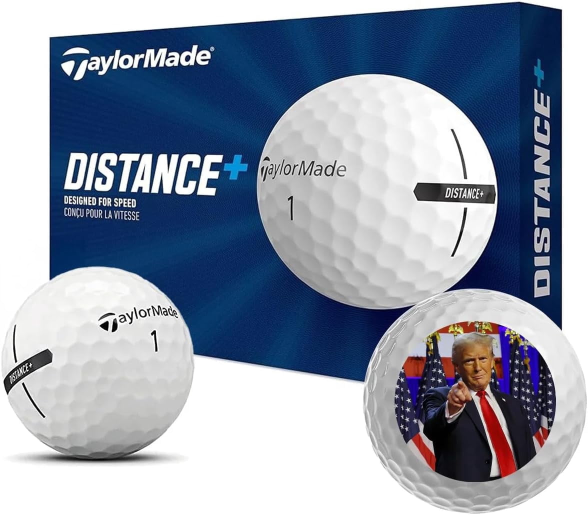 TaylorMade, Distance Plus Golf Balls, 12 Pack, Yellow - Walmart.com