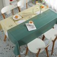 thumbnail image 1 of Nappe de Table à Manger Nappe Sans Rinçage Anti-Huile Imperméable Anti-Brûlure Luxe Léger Style PC Nappe en Tissu, 1 of 7