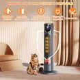 thumbnail image 3 of Calefactor Electrico para Hogar, 1500W Calentador Cerámica Rápida PTC, Calefactor Portatil con Control Remoto [Termostático|3 Modos|Protección de Seguridad], 3 of 8