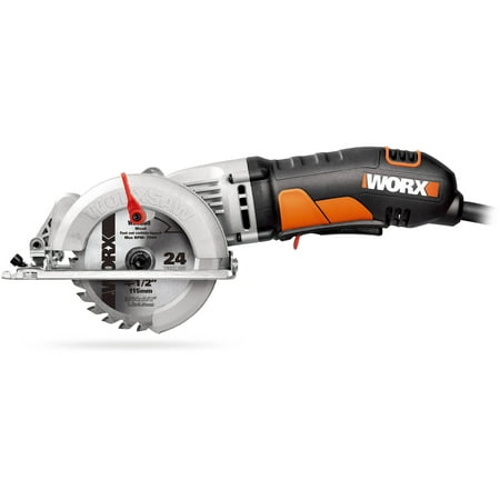 WORX Worxsaw 4-1/2-Inch Compact Circular Saw, WX429L