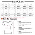 thumbnail image 2 of Haut de Sarrau pour Femmes Décontracté à Col en V, Blouse Imprimée, T-Shirt à Manches Courtes, Poches, Hauts de Sarrau en Liquidation, 2 of 5