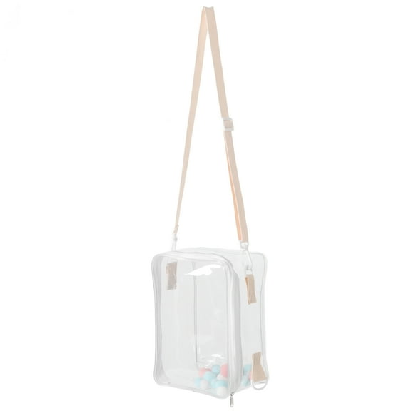 KAKOWELY Pvc Clear Figures Display Bag Transparent 1Pcs 9.8x7.1x4.7in