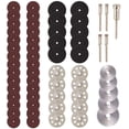 thumbnail image 1 of yeacher 60Pcs Cutting Wheel Set for Rotary Tool - Diamond Cutting Wheel, HSS Circular Resin Cutting Disc with Mandrels for Wood Glass Plastic Stone Metal, 1 of 7