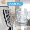 thumbnail image 6 of Aoile Portable Air Conditioner 9300 BTUs (14,000BTU ASHRAE) 3-In-1 Quiet AC Unit with Window Kit Cools Rooms up to 750 Sq.Ft, 6 of 8
