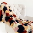 thumbnail image 2 of Plutus Brands Fanciful Boho Plush Handmade Luxury Faux Fur Throw, 2 of 3