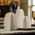 thumbnail image 4 of Unfinished Wood Slotted Pumpkins - Set of 3, 4 of 6
