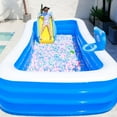 Inflatable Water Slide Swimming Pool Slide Summer Swimming Pool