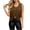 Army Green, variant on Atkumj Western Vest Women Vintage Suede V Neck Fringe Hem Button Up Vests Fashion Casual Solid Color Cropped Women Vest Top for Everyday Western Look S