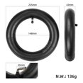 thumbnail image 2 of 10X2.5 Inner Tube 90 Degree Valve for Zero 10X/VSETT Electric Scooter 10 Inch Curved 90 Degree Inner Tube, 2 of 5