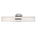 thumbnail image 2 of Access Lighting 2 Light Wall Sconce & Vanity in Brushed Steel Color, 2 of 4