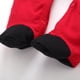 thumbnail image 5 of Pelele navideño para bebé recién nacido de 2025 con gorro, mono de manga larga con dibujos de muñeco de nieve blanco y pies para niño y niña, 5 of 5