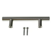 20/50pcs Stainless Steel T Bar Pulls Knobs Handles Cabinet Door Kitchen Drawer
