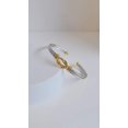 thumbnail image 5 of Reef Knot Gold Filled Silver Cable Bracelet, 5 of 8