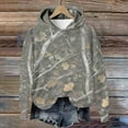 thumbnail image 5 of Camo Hoodies for Women Maple Leaf Hoodie Coats with Pockets Long Sleeve Hooded Sweatshirts Coat Oversized Jakcets Fashion Pullover Trendy Tops Camouflage Shirts, 5 of 7
