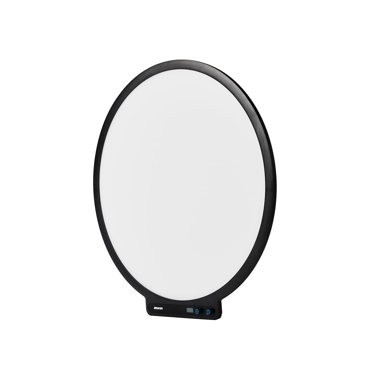 amaran Verge Max 22" 60W Bi-Color Circular LED Light Panel, Charcoal - Includes Desk Clamp Stand with a 360deg Swing Mounting Arm and 180deg Pan & Tilt Control