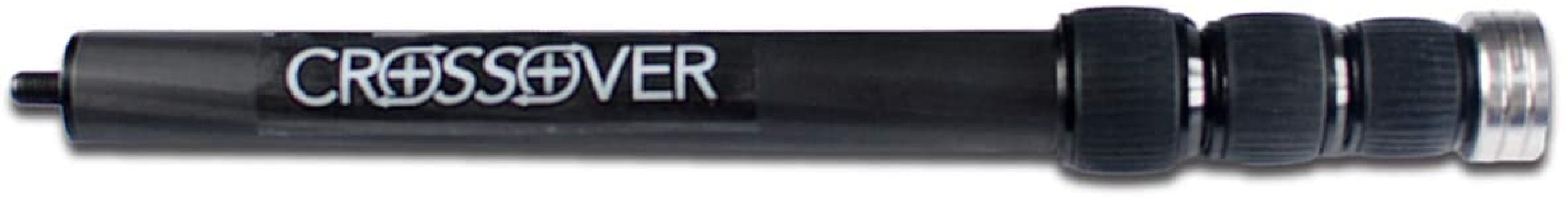 Crossroad Archery Crossover 1233 Telescopic StabilizerBlack Aluminum Weights