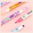 thumbnail image 4 of Pens 6Pcs Highlighters Chisel And Tip Highlighters Highlighters Assorted Colors Creative Color Changing Markers For Bullet Journaling Coloring Christmas, 4 of 9