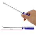 thumbnail image 4 of 2x Blue Plastic Handle Nail Staple Rivet Stud Lifter Puller Claw Remover Screwdriver Carpet Garage Carpentry Door Hand Tool, 4 of 4