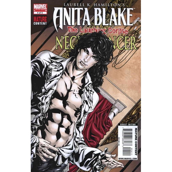 Anita Blake: The Laughing Corpse-Necromancer #4 VF ; Marvel Comic Book