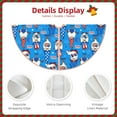 thumbnail image 3 of Bingfone Christmas Tree Skirt Mat Christmas Decoration Interior 30" -Gnomes in USA, 3 of 6