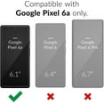 thumbnail image 2 of KOMI for Google Pixel 6A Phone Case Liquid Silicone, Cute Thin Slim Soft Rubber TPU Plain Smooth Gel Cover for Women Girl, Matte Solid Protective & Shockproof Bumper, Purple, 2 of 7