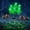 Green Ghost (1PC), variant on KOYPTL Halloween Decorations Outdoor Solar Scary Eyeball Stake Lights Waterproof Lights (6 Heads) Purple Eyeball Swaying Firefly Light,Halloween Path Lights for Garden Yard Patio Party Decor 27.56" H