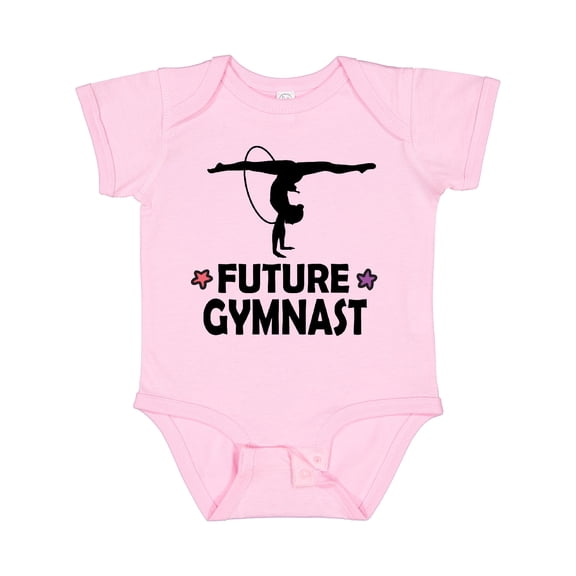 Inktastic Future Gymnast Cute Girls Girls Baby Bodysuit