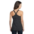 thumbnail image 2 of District Women's Junior Tri-Blend T-Back Tank Top, 2 of 5
