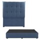 thumbnail image 1 of Box Base Cama King Size+Cabecera Kenzo Azul, 1 of 8