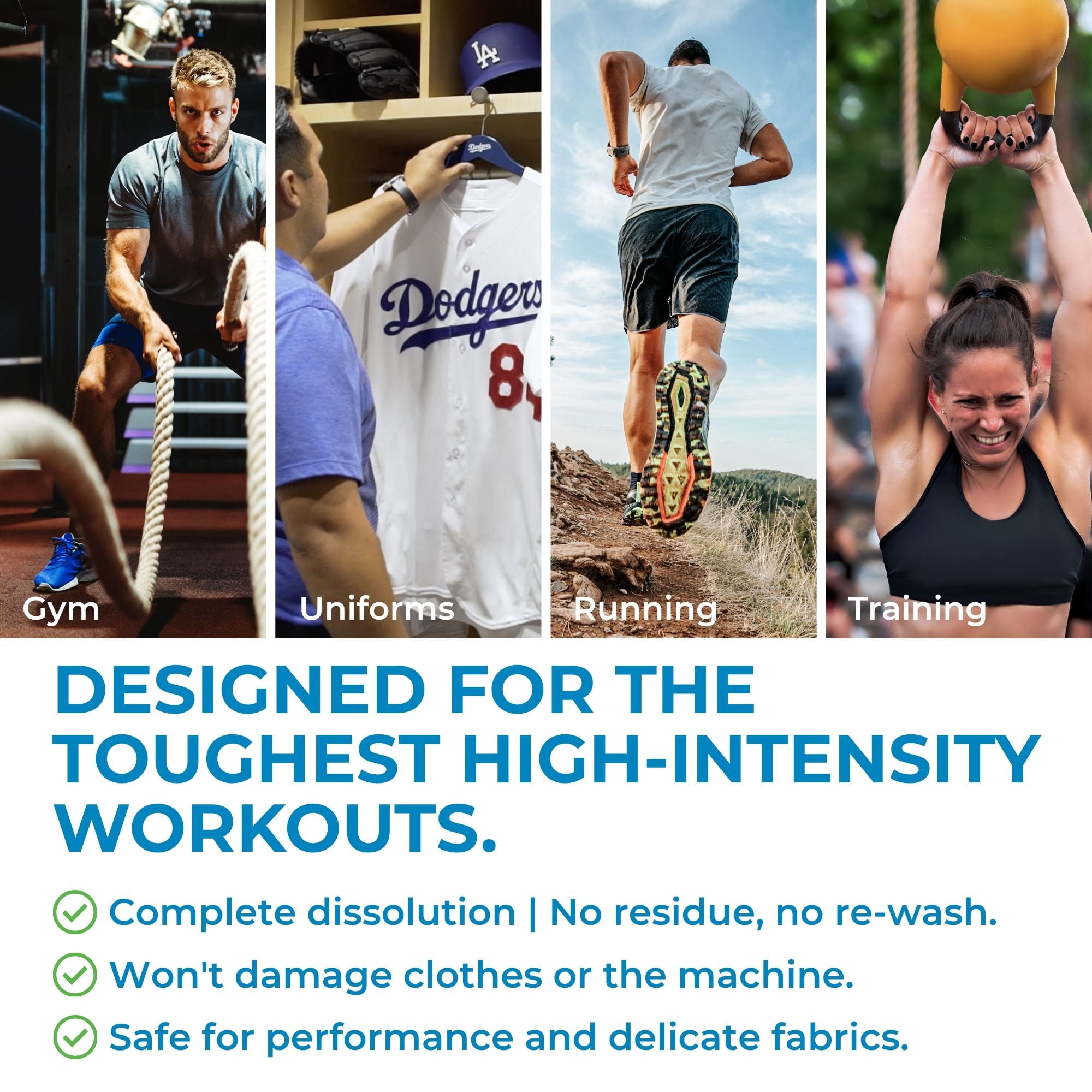 SWEAT X Max Odor Defense Laundry Detergent Liquid - Natural Washing Detergent for Activewear & Gym Clothes - Laundry Detergent for Sensitive Skin - Concentrated Detergent, 45 Loads (1 Bottle)