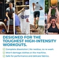 thumbnail image 4 of SWEAT X Max Odor Defense Laundry Detergent Liquid - Natural Washing Detergent for Activewear & Gym Clothes - Laundry Detergent for Sensitive Skin - Concentrated Detergent, 45 Loads/Bottle (4 Bottles), 4 of 8