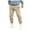 Z124-Beige, variant on Big and Tall Pants Casual Retro Hiking Casual Pants Stretch Waist Active Athletic Workout Pants with Pockets