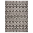 thumbnail image 2 of Safavieh Courtyard Allycia Geometric Indoor/Outdoor Area Rug, Gray/Black, 8' x 10', 2 of 15