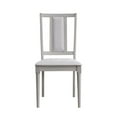thumbnail image 4 of ACME Marta Wood/Fabric Side Chair in Beige & Natural (Set of 2), 4 of 4