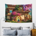 thumbnail image 6 of Encanto Tapestry, Anime Wall Poster Art, Wall Tapestry For Bedroom Living Room Dorm Room, Wall Hanging For Festival Party Events Background Photography Backdrop, 60x40 Inch, 6 of 9
