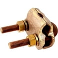GPL 7 Bronze Ground Clamp Connector 1/2" UBolt Threaded Silicon Bronze