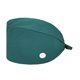 thumbnail image 1 of Sonducket Gorros de fregado, gorro transpirable de Color sólido, gorros de cuidado en forma de calabaza ajustables para salón de belleza, banda Sombreros Verde negruzco, 1 of 6
