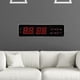 thumbnail image 5 of Reloj LED, Reloj De Pared, Oficina De Enchufe De EE. UU. De Dígitos, Hogar Para Dormitorio, Para Sala De Estar, ANGGREK Disfraces, 5 of 8