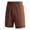 Coffee*, variant on Men's Shorts Summer Athletic Elastic Waist Solid Color Loose Fit with Pockets Daily Wear Classic Chic Shorts